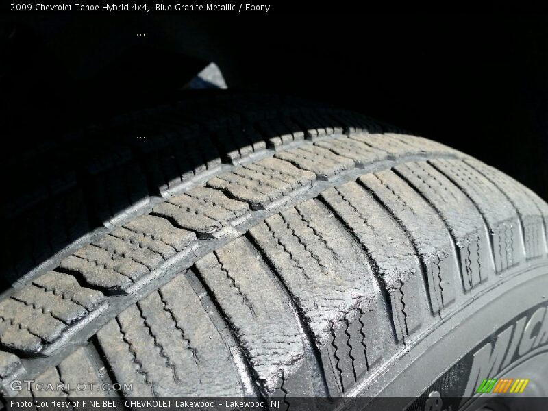 Blue Granite Metallic / Ebony 2009 Chevrolet Tahoe Hybrid 4x4