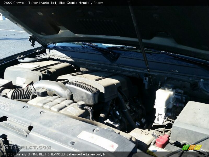 Blue Granite Metallic / Ebony 2009 Chevrolet Tahoe Hybrid 4x4