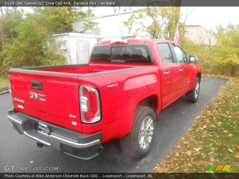 Cardinal Red / Jet Black 2016 GMC Canyon SLT Crew Cab 4x4