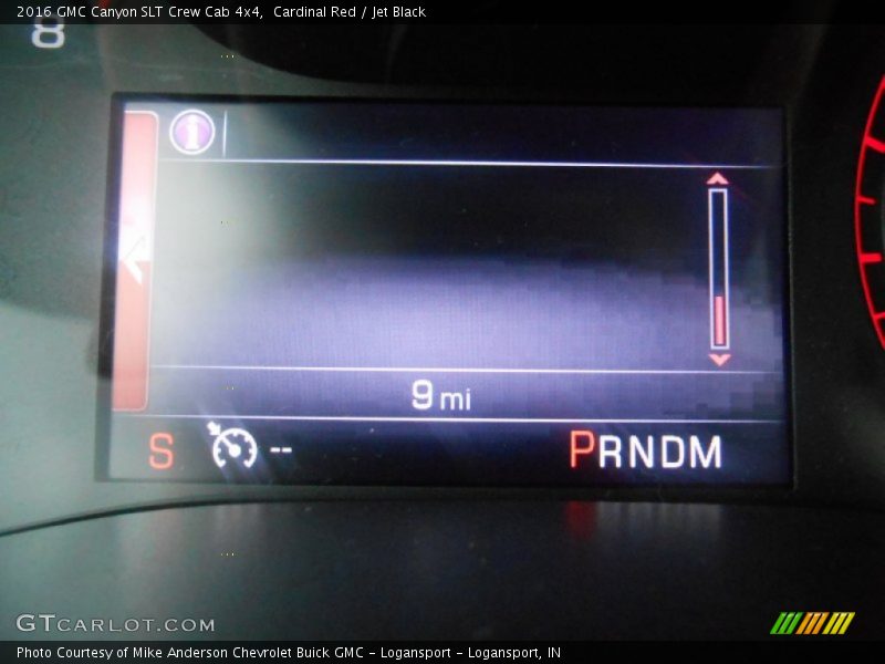 Cardinal Red / Jet Black 2016 GMC Canyon SLT Crew Cab 4x4