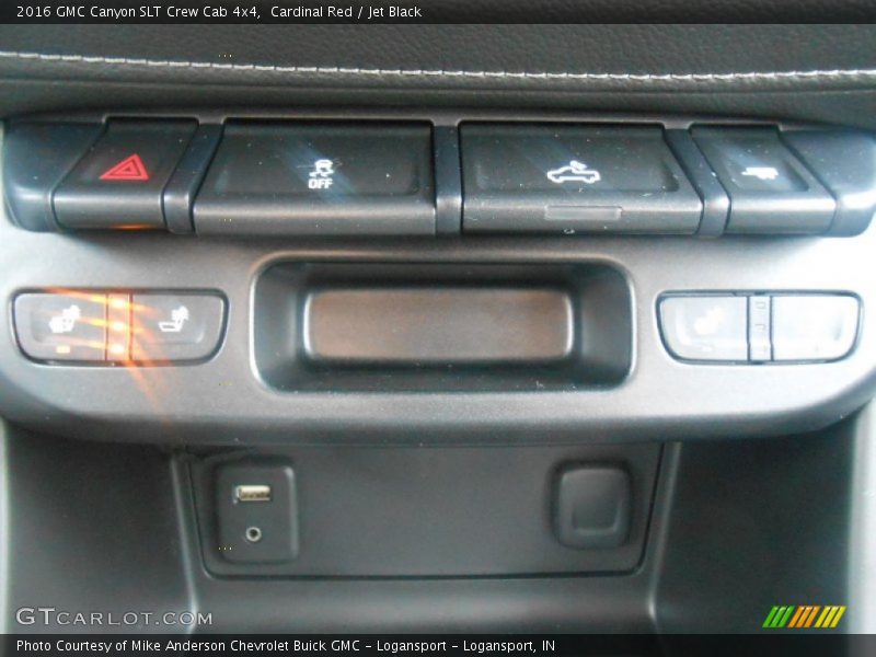 Cardinal Red / Jet Black 2016 GMC Canyon SLT Crew Cab 4x4