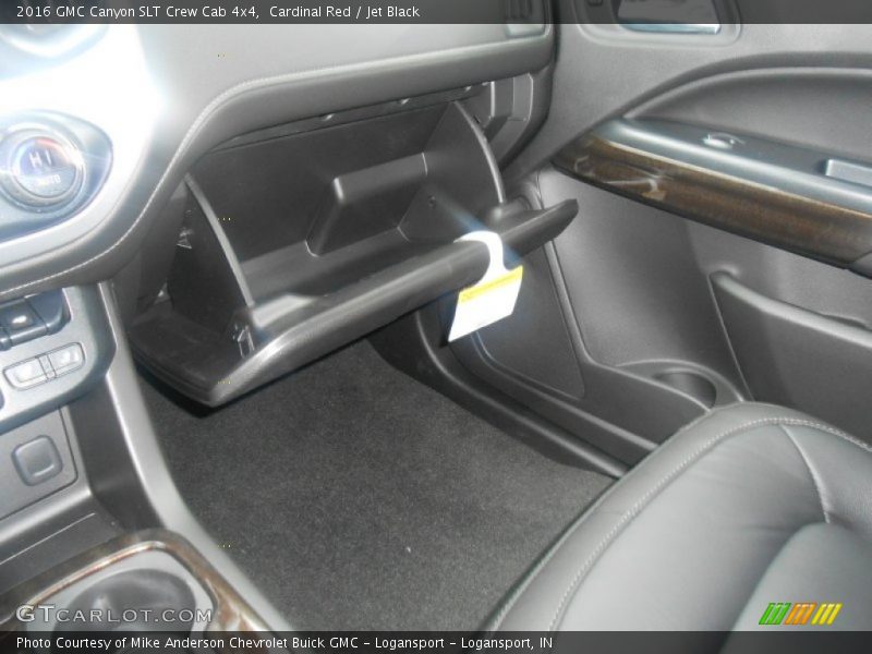 Cardinal Red / Jet Black 2016 GMC Canyon SLT Crew Cab 4x4