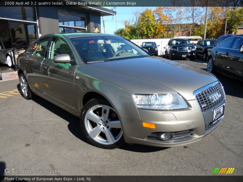 Dakar Beige Metallic / Cardamom Beige 2008 Audi A6 3.2 quattro Sedan