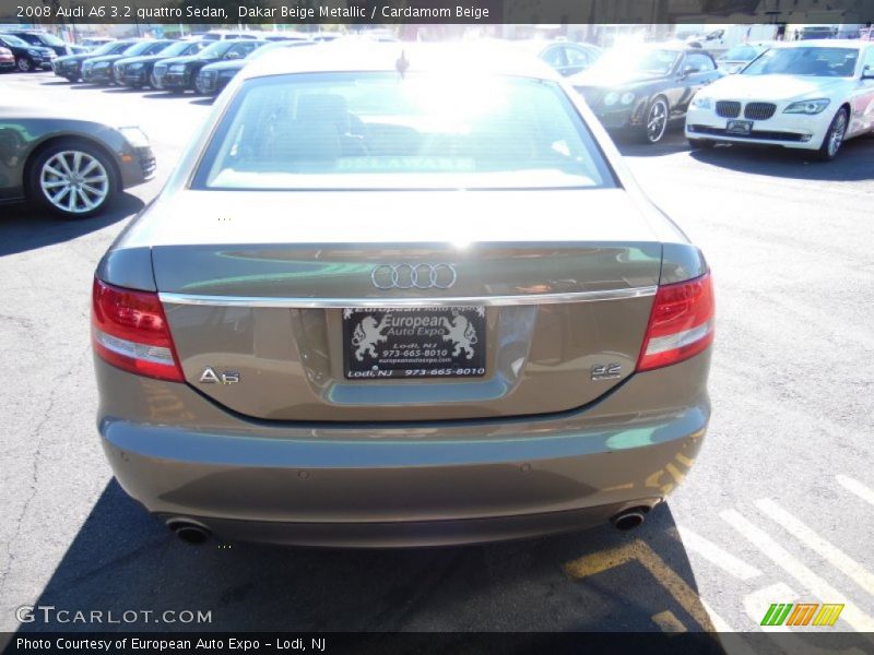 Dakar Beige Metallic / Cardamom Beige 2008 Audi A6 3.2 quattro Sedan