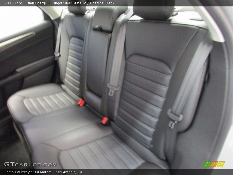Ingot Silver Metallic / Charcoal Black 2016 Ford Fusion Energi SE