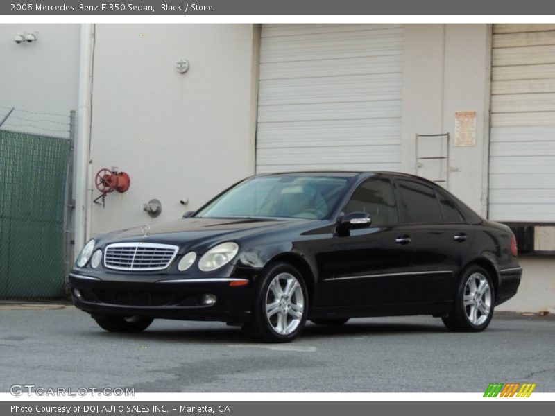 Black / Stone 2006 Mercedes-Benz E 350 Sedan