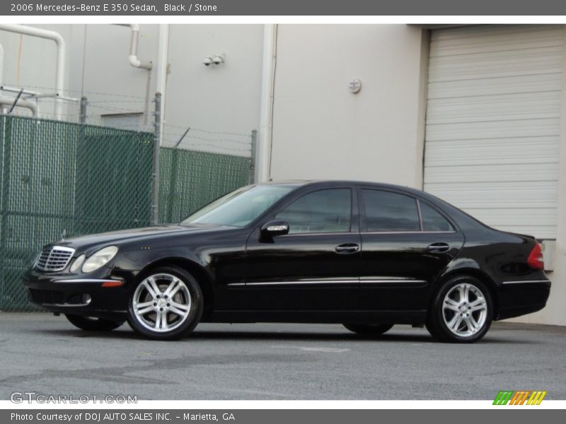 Black / Stone 2006 Mercedes-Benz E 350 Sedan