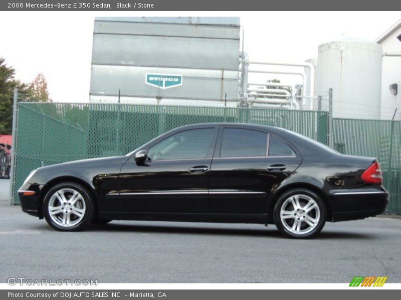 Black / Stone 2006 Mercedes-Benz E 350 Sedan