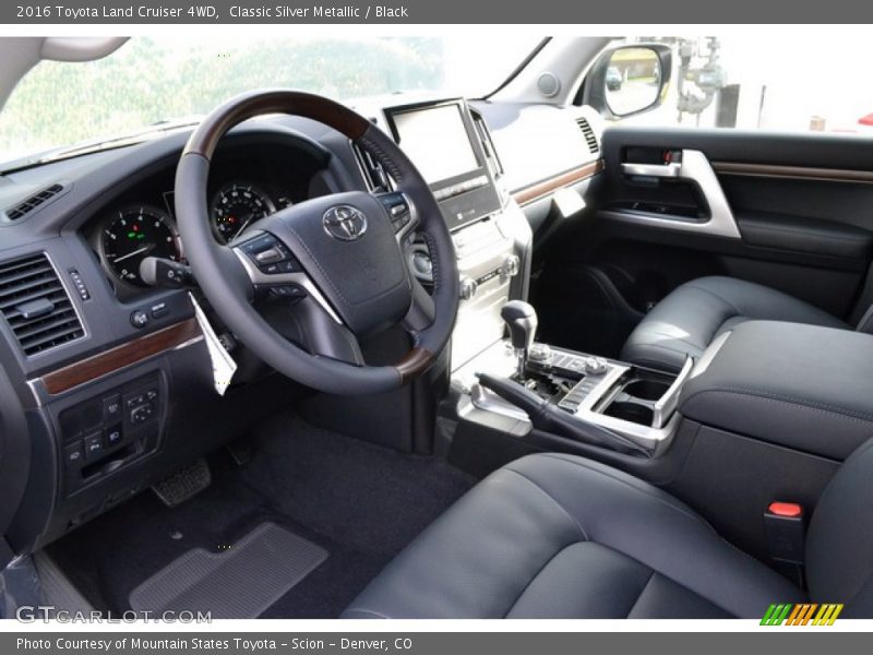 Black Interior - 2016 Land Cruiser 4WD 