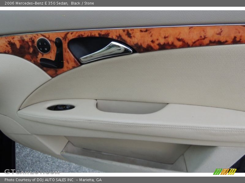Black / Stone 2006 Mercedes-Benz E 350 Sedan