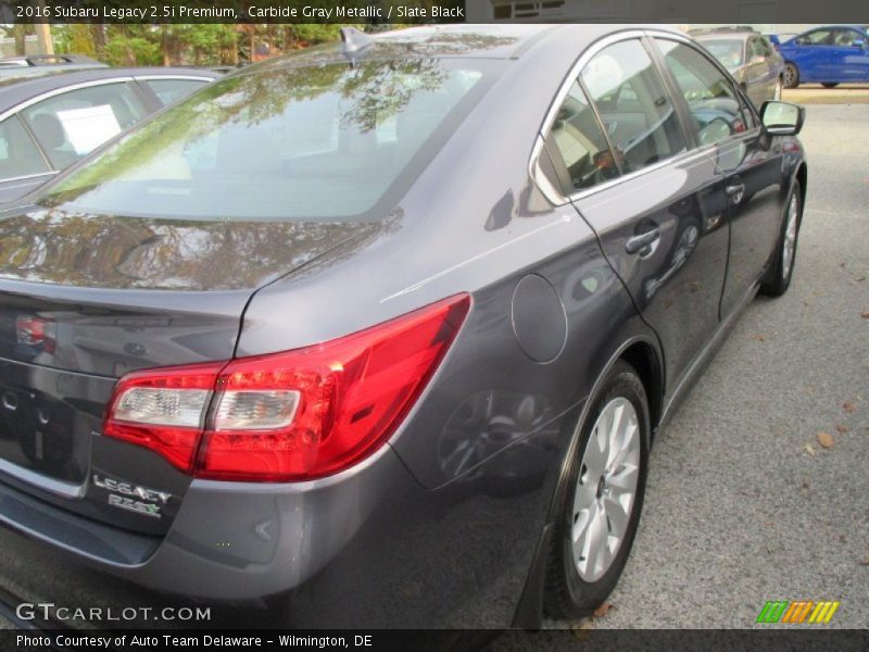 Carbide Gray Metallic / Slate Black 2016 Subaru Legacy 2.5i Premium