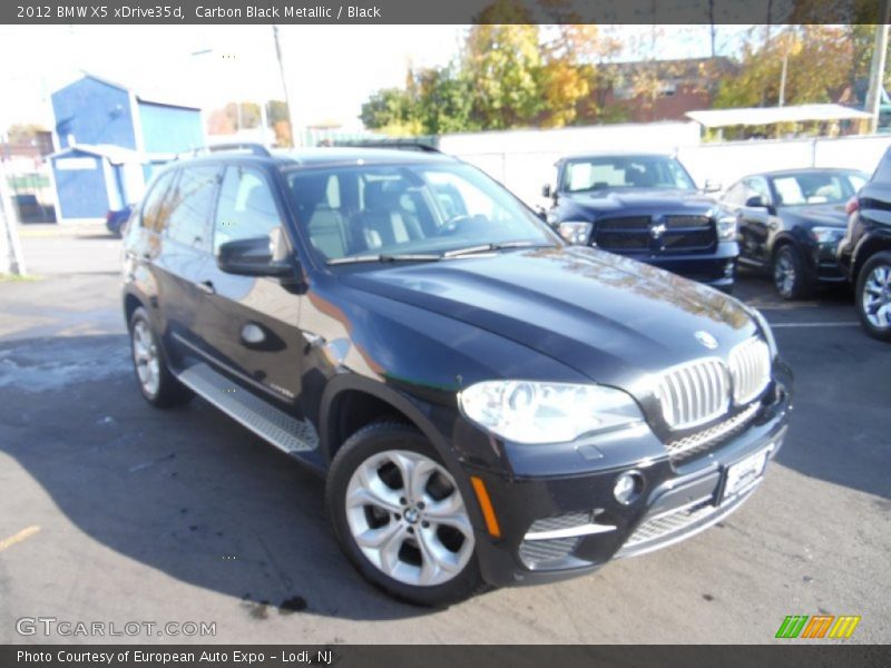 Carbon Black Metallic / Black 2012 BMW X5 xDrive35d