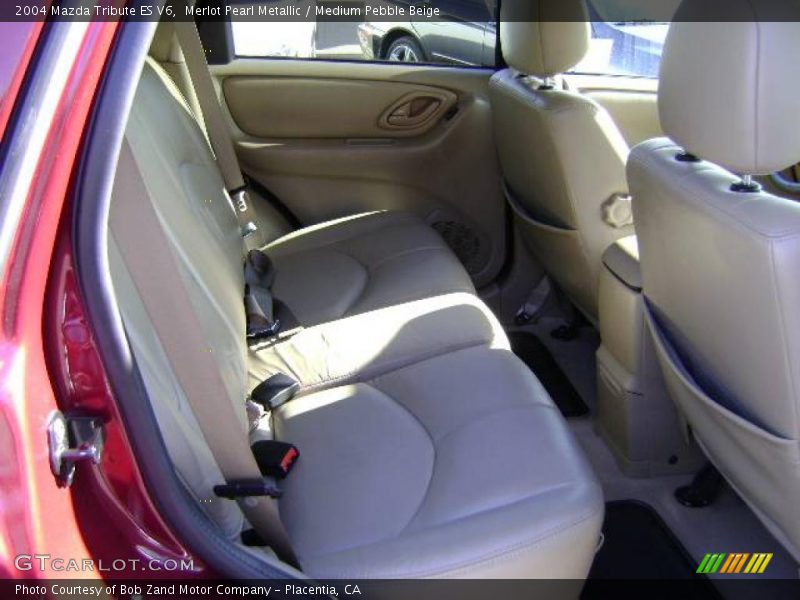Merlot Pearl Metallic / Medium Pebble Beige 2004 Mazda Tribute ES V6