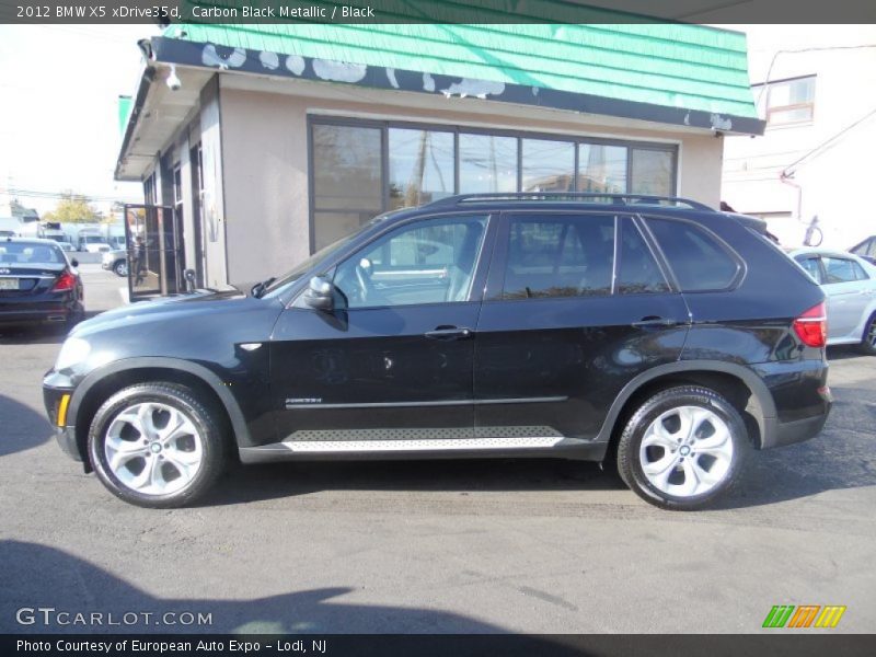 Carbon Black Metallic / Black 2012 BMW X5 xDrive35d