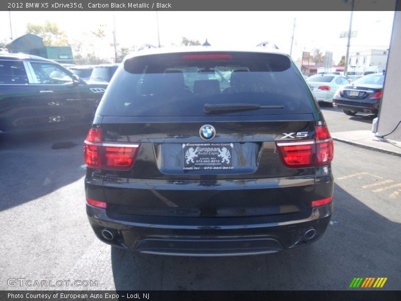 Carbon Black Metallic / Black 2012 BMW X5 xDrive35d