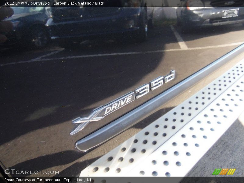 Carbon Black Metallic / Black 2012 BMW X5 xDrive35d