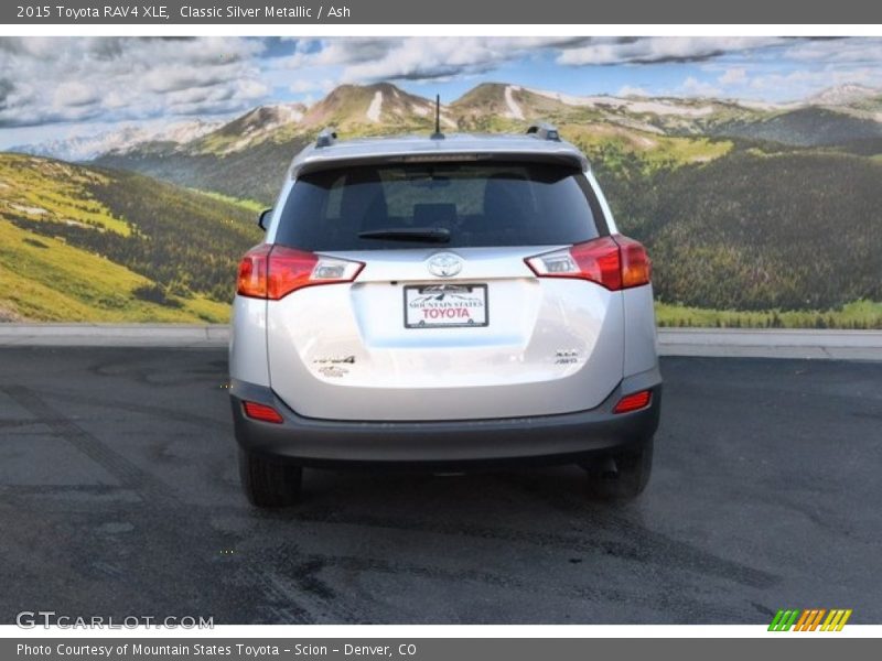 Classic Silver Metallic / Ash 2015 Toyota RAV4 XLE