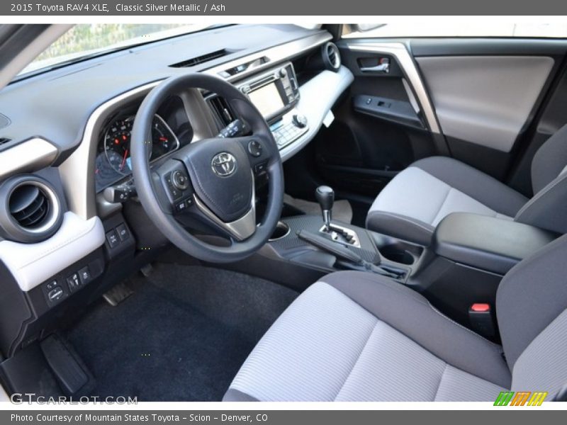 Classic Silver Metallic / Ash 2015 Toyota RAV4 XLE