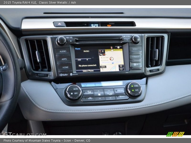 Classic Silver Metallic / Ash 2015 Toyota RAV4 XLE