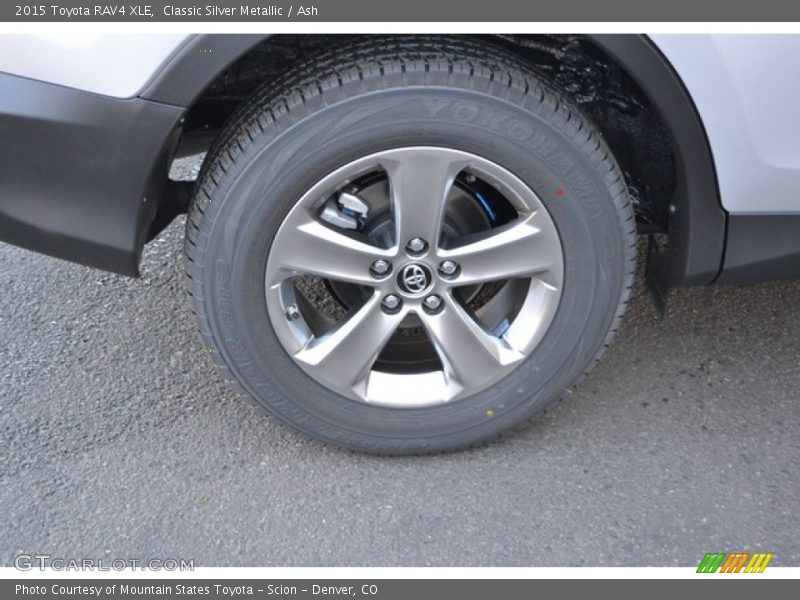 Classic Silver Metallic / Ash 2015 Toyota RAV4 XLE