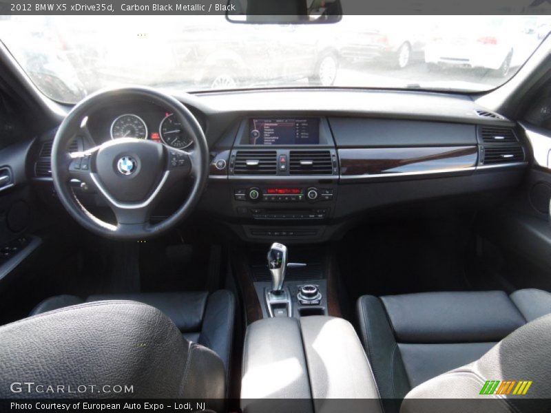 Carbon Black Metallic / Black 2012 BMW X5 xDrive35d