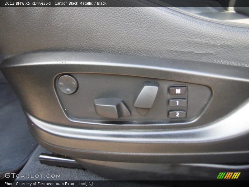 Carbon Black Metallic / Black 2012 BMW X5 xDrive35d