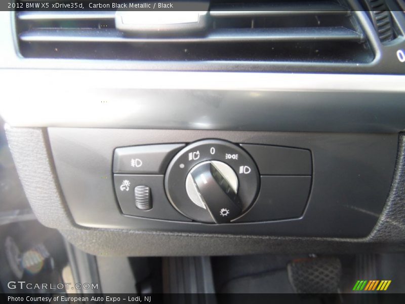 Carbon Black Metallic / Black 2012 BMW X5 xDrive35d