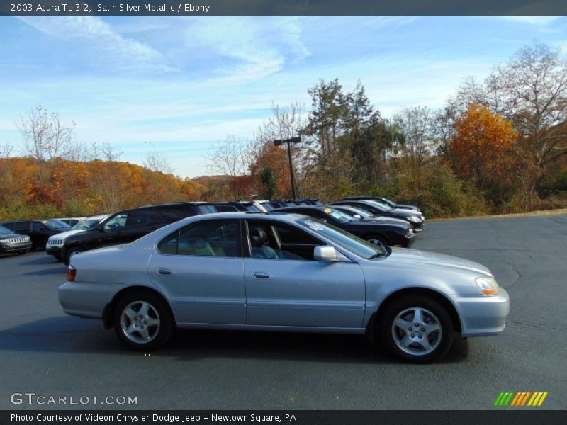 Satin Silver Metallic / Ebony 2003 Acura TL 3.2