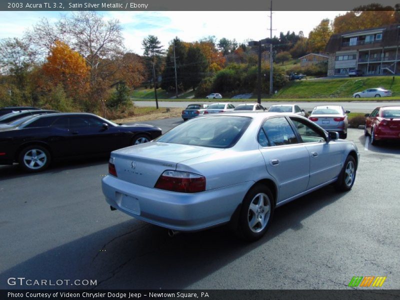 Satin Silver Metallic / Ebony 2003 Acura TL 3.2