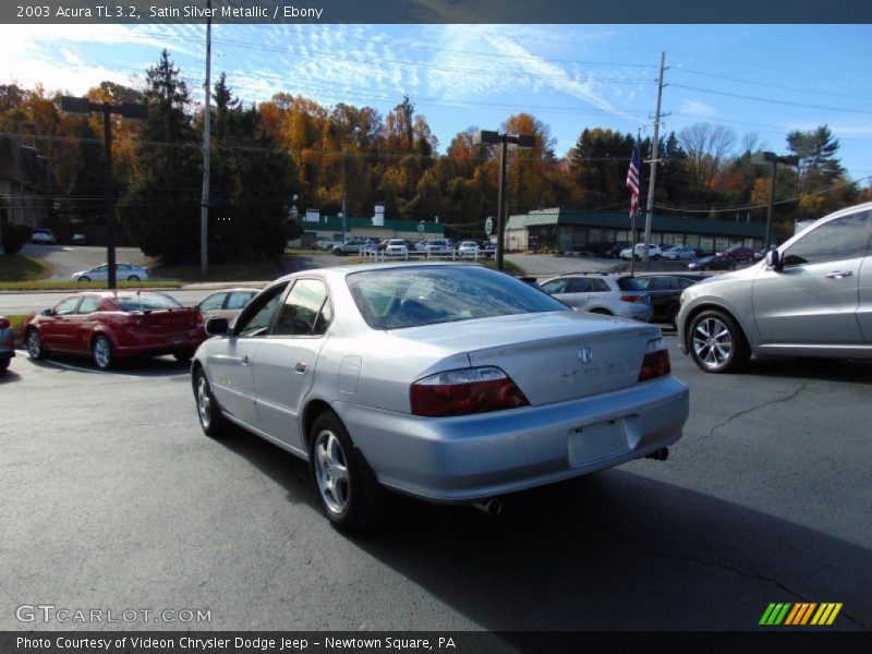Satin Silver Metallic / Ebony 2003 Acura TL 3.2