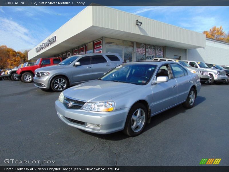Satin Silver Metallic / Ebony 2003 Acura TL 3.2