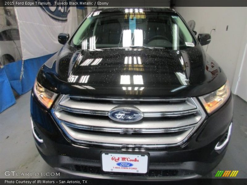 Tuxedo Black Metallic / Ebony 2015 Ford Edge Titanium