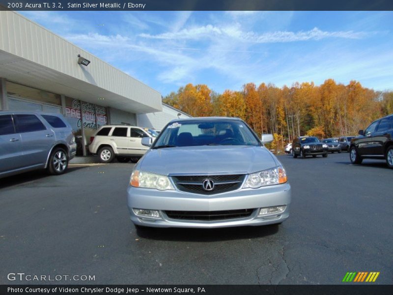 Satin Silver Metallic / Ebony 2003 Acura TL 3.2