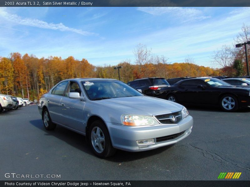 Satin Silver Metallic / Ebony 2003 Acura TL 3.2