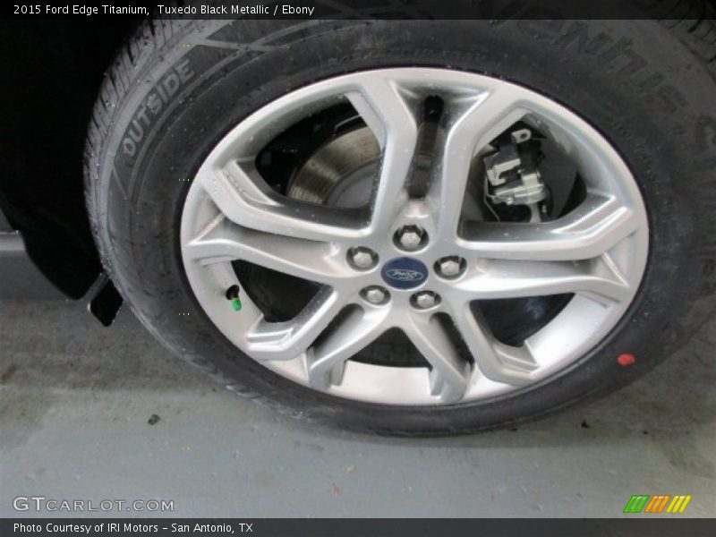 Tuxedo Black Metallic / Ebony 2015 Ford Edge Titanium