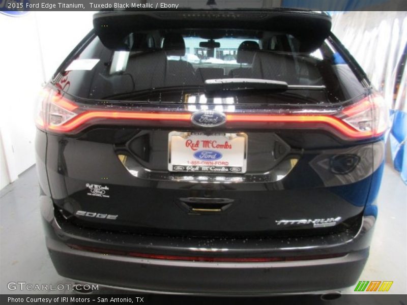 Tuxedo Black Metallic / Ebony 2015 Ford Edge Titanium