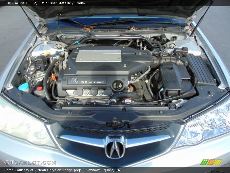Satin Silver Metallic / Ebony 2003 Acura TL 3.2