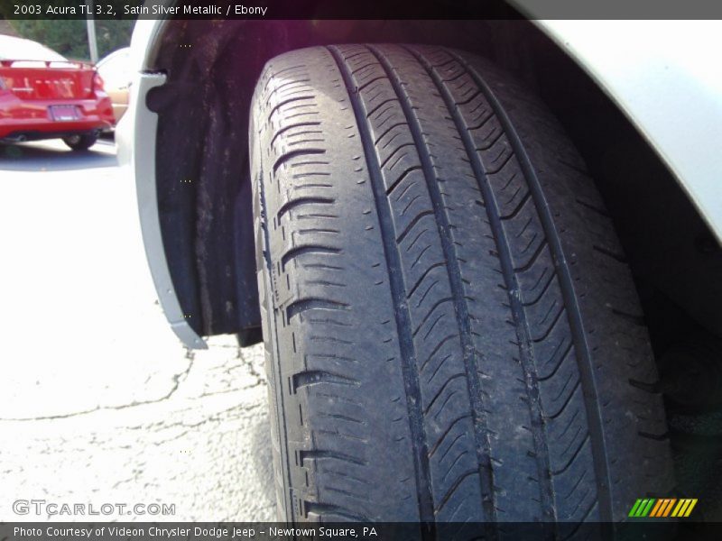 Satin Silver Metallic / Ebony 2003 Acura TL 3.2