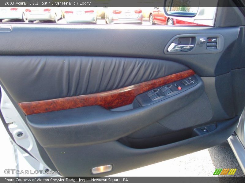 Satin Silver Metallic / Ebony 2003 Acura TL 3.2