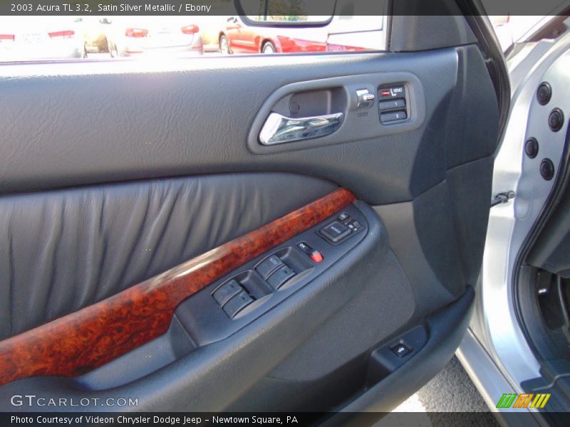 Satin Silver Metallic / Ebony 2003 Acura TL 3.2