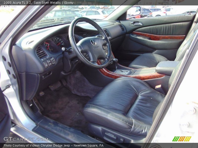 Satin Silver Metallic / Ebony 2003 Acura TL 3.2