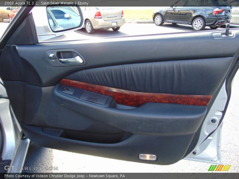 Satin Silver Metallic / Ebony 2003 Acura TL 3.2