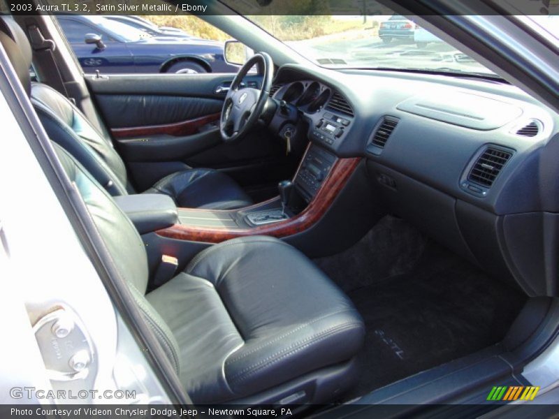 Satin Silver Metallic / Ebony 2003 Acura TL 3.2