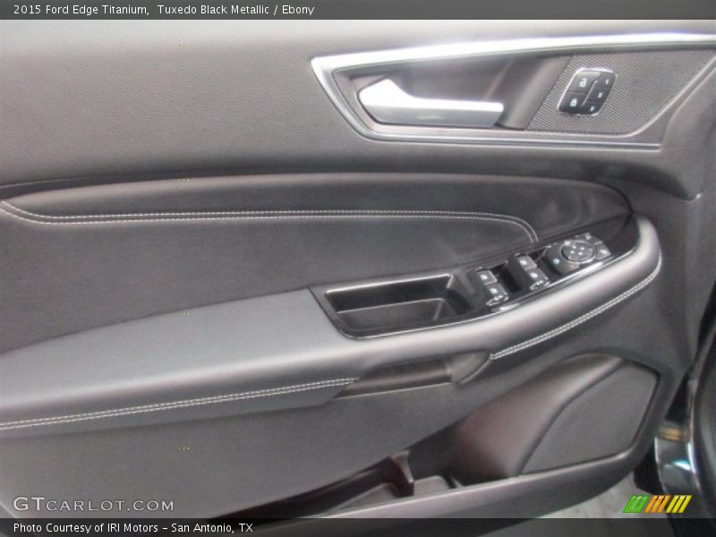 Tuxedo Black Metallic / Ebony 2015 Ford Edge Titanium
