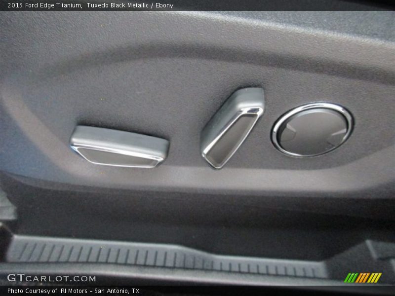 Tuxedo Black Metallic / Ebony 2015 Ford Edge Titanium