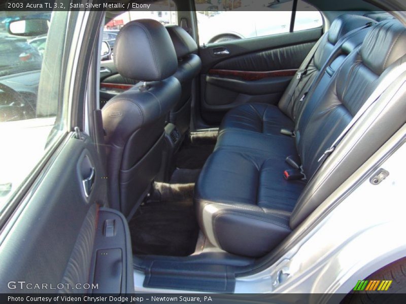 Satin Silver Metallic / Ebony 2003 Acura TL 3.2