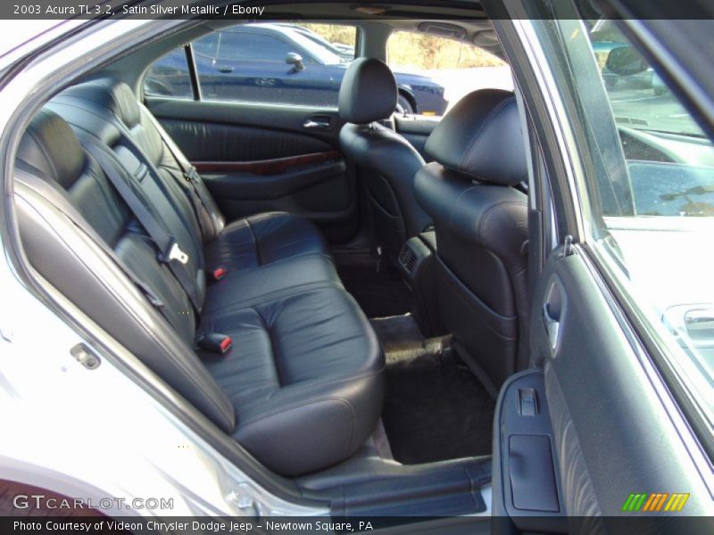 Satin Silver Metallic / Ebony 2003 Acura TL 3.2