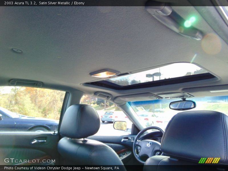Satin Silver Metallic / Ebony 2003 Acura TL 3.2