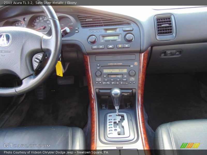 Satin Silver Metallic / Ebony 2003 Acura TL 3.2