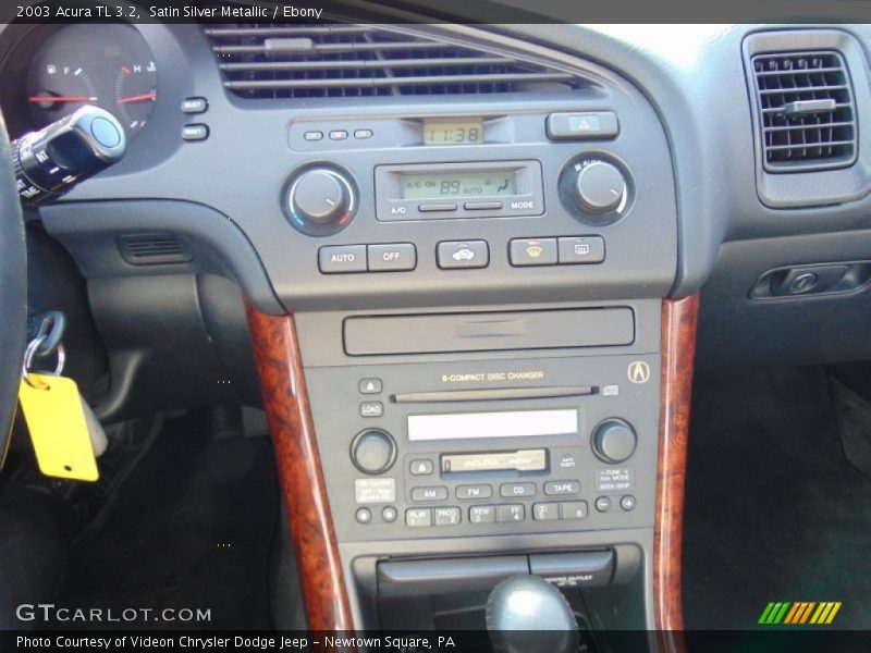 Satin Silver Metallic / Ebony 2003 Acura TL 3.2